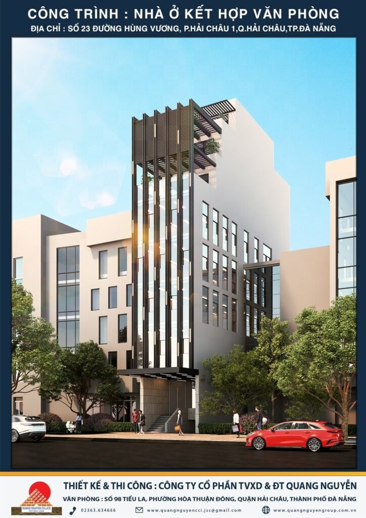 THIẾT KẾ VĂN PHÒNG – ĐƯỜNG HÙNG VƯƠNG