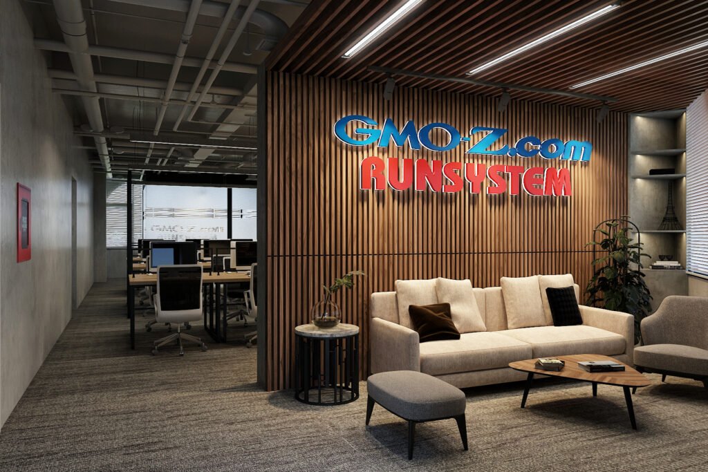DỰ ÁN THIẾT KẾ NỘI THẤT TÒA NHÀ VĂN PHÒNG GMO-Z.COM RUNSYSTEM